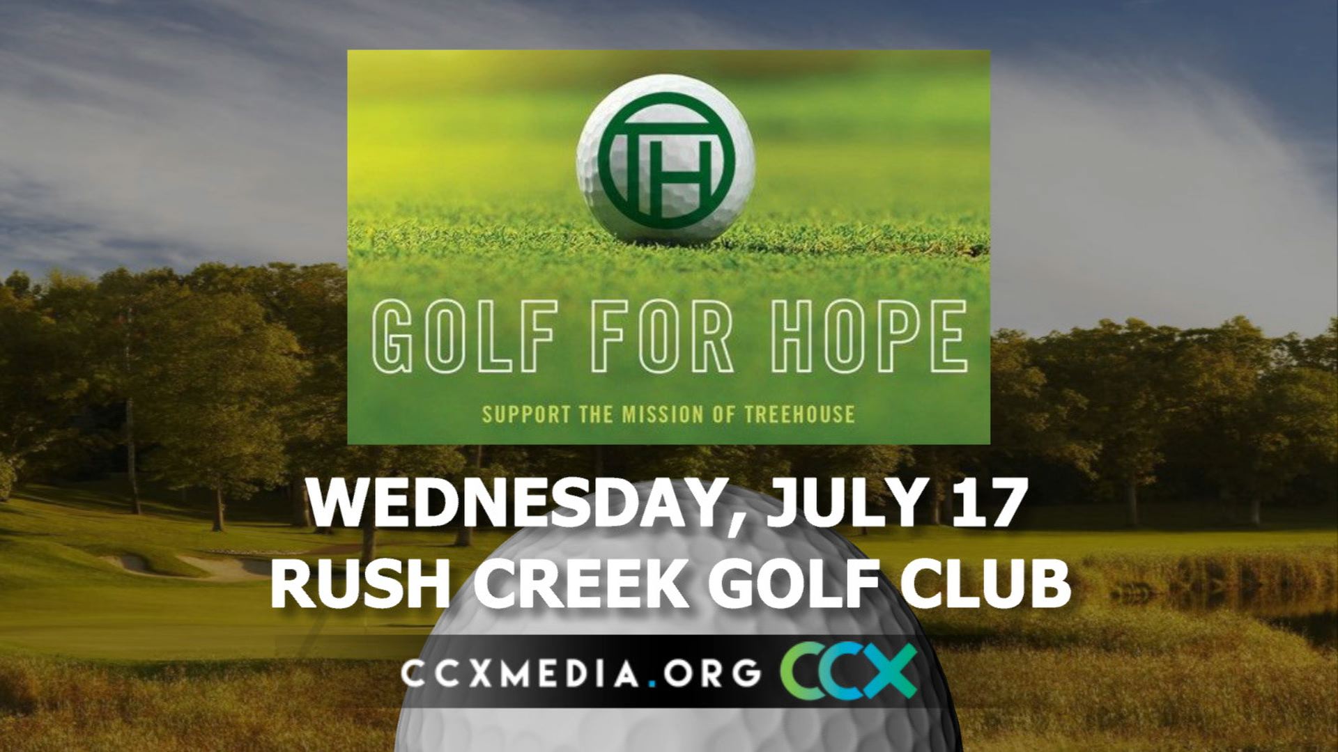 Tree House Golf for Hope CCX Media