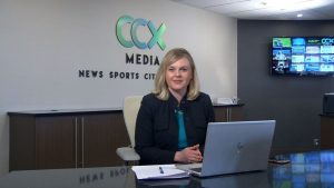 Shannon at CCX News Desk