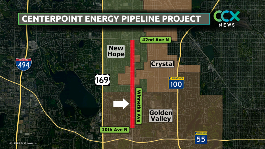 Centerpoint Energy Gas Line Map Centerpoint Continues Pipeline Work In Northwest Metro - Ccx Media