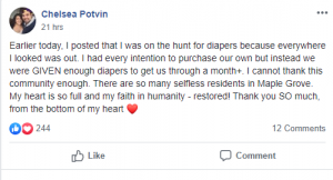 Chelsea Potvin Diapers