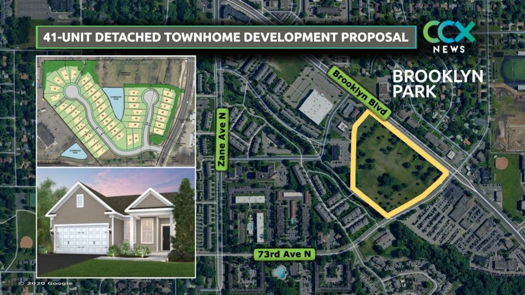 Brooklyn Park Considers 41Unit Detached Townhome Dev. for Brooklyn