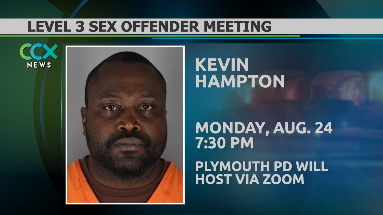 Level 3 Sex Offender Moves Into Plymouth Ccx Media 6117