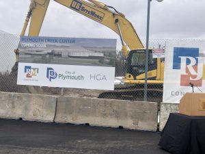 Plymouth Creek Center construction