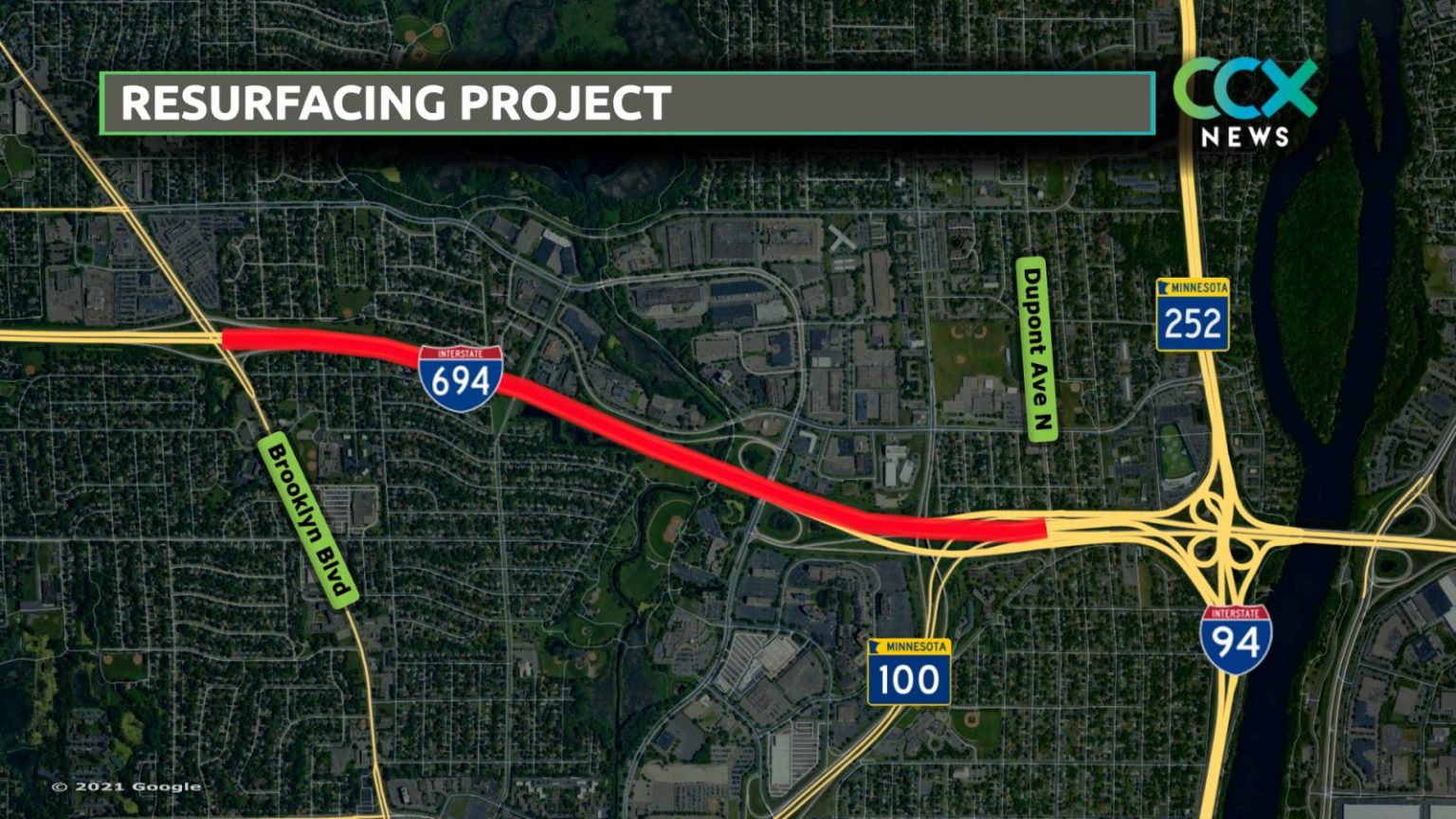 I94/694 Westbound to Be Closed This Weekend CCX Media