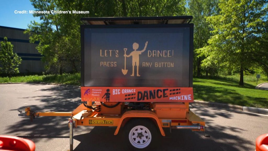 Big Orange Dance Machine