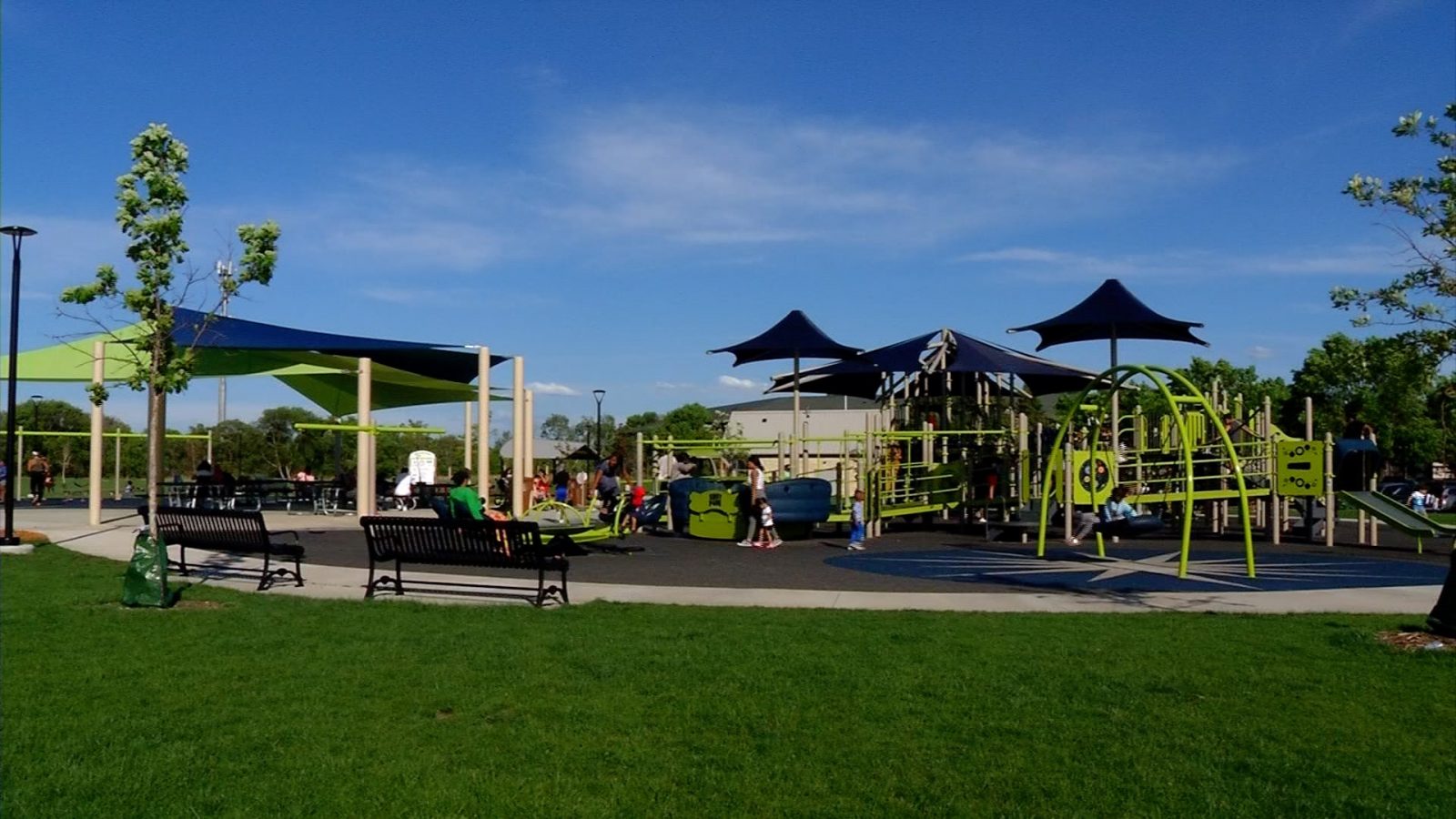 Crystal inclusive play areas