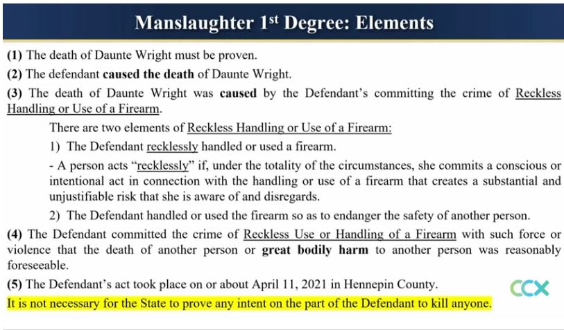 First-degree manslaughter