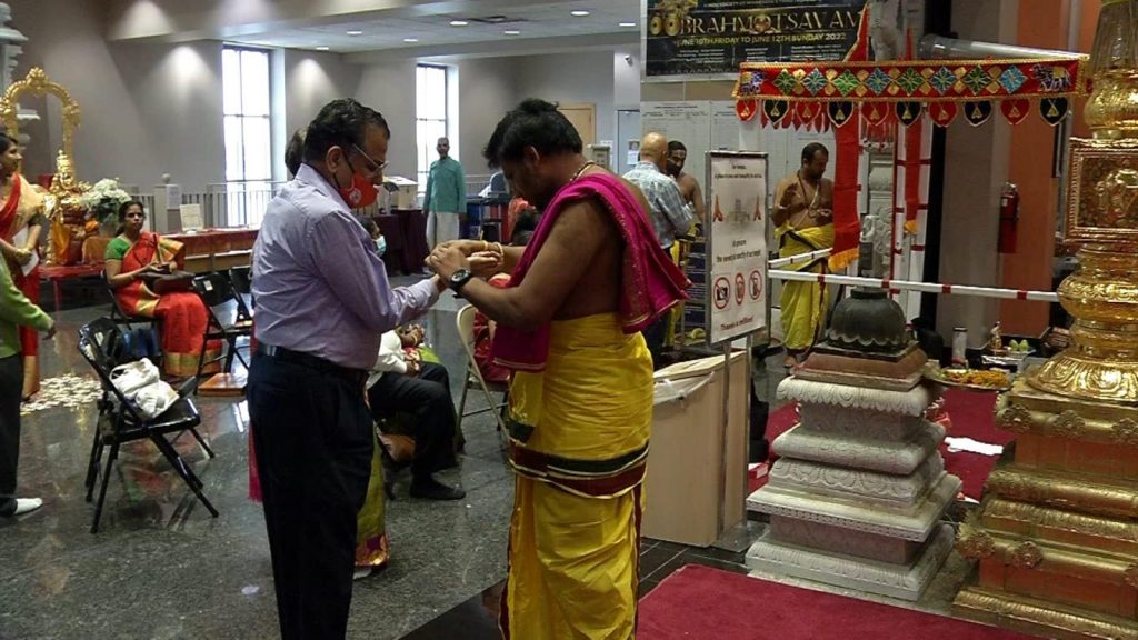 hindu temple festival