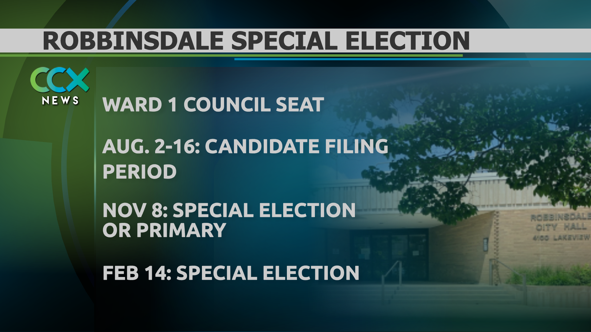 robbinsdale special election