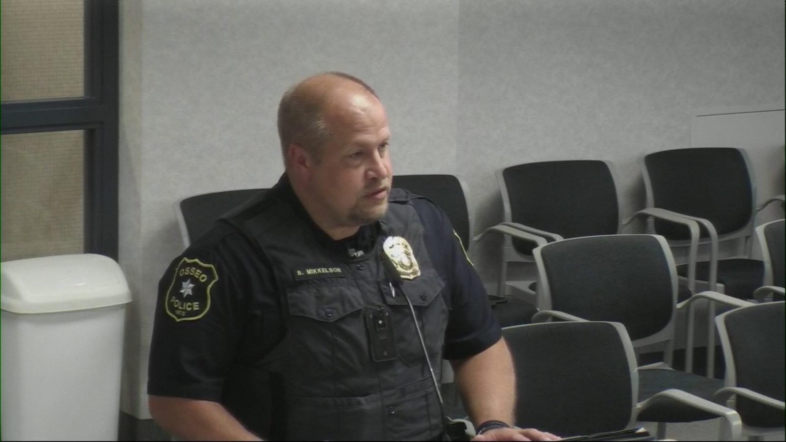 Osseo Police chief shane Mikkelson