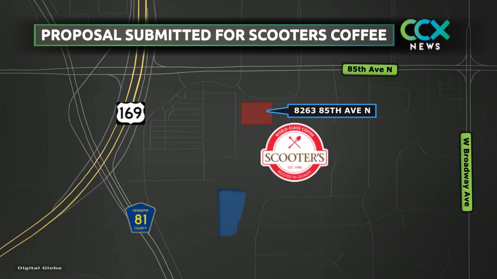 Scooter's Coffee Proposes Drivethroughonly Brooklyn Park Location