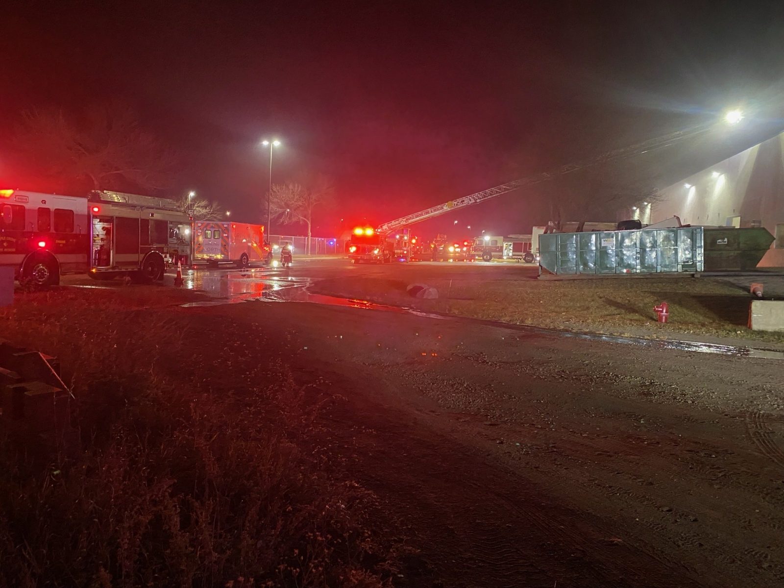 Maple Grove Firefighters Battle Three-Alarm Fire at Printing Company ...