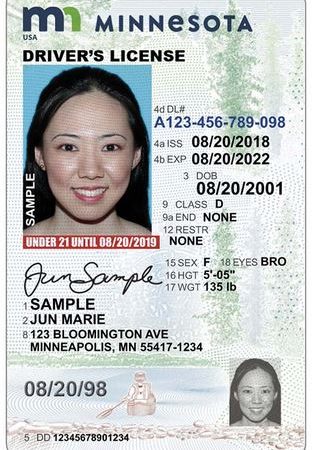 Minnesota Driver's License Under 21