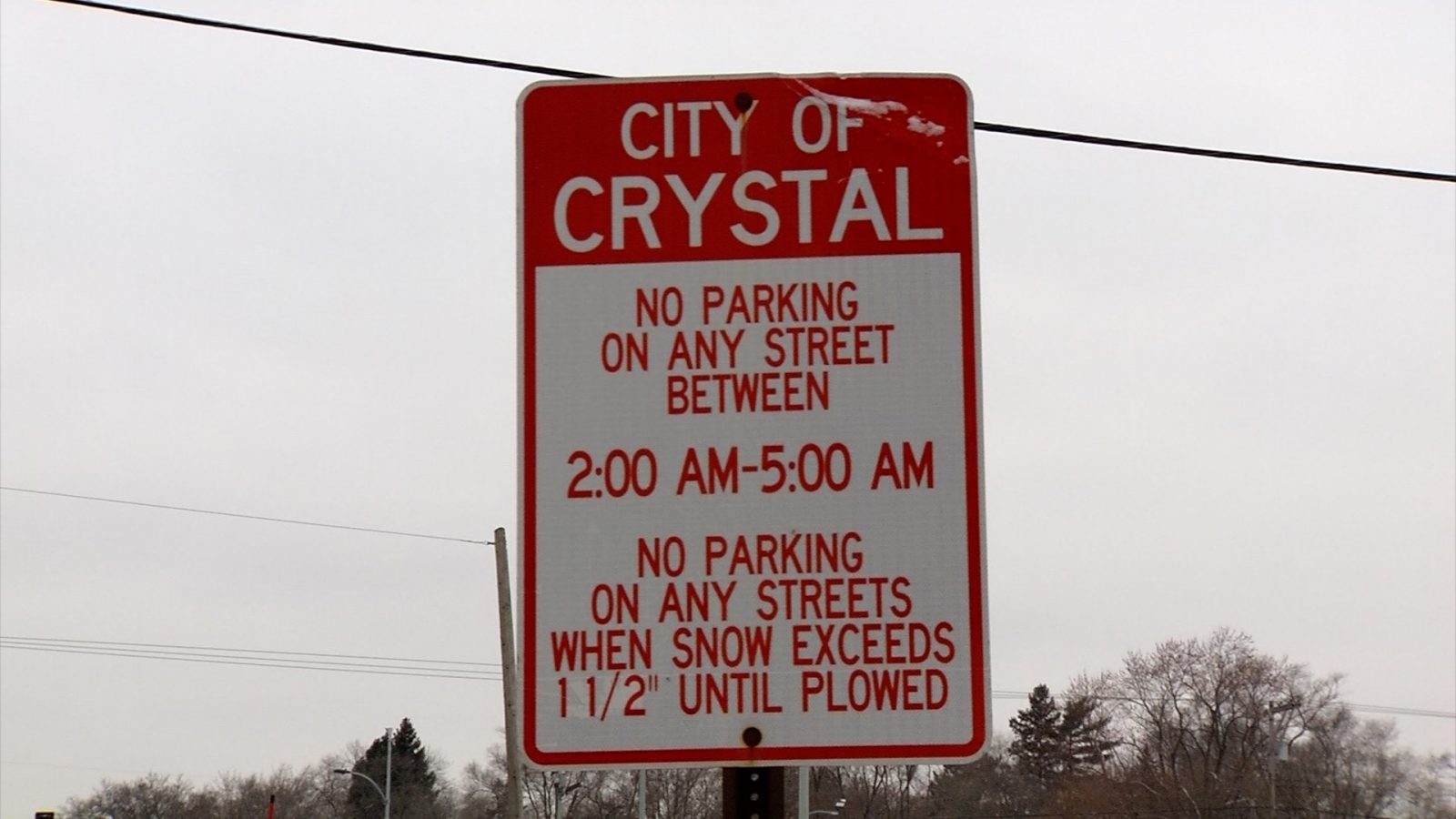 Crystal winter parking