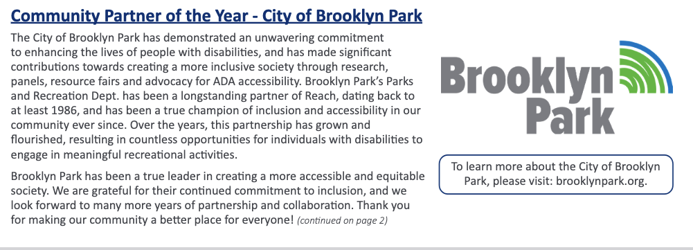 brooklyn park inclusive programming