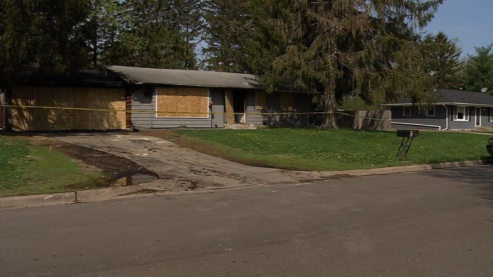 Brooklyn Park home damaged by suspected arson