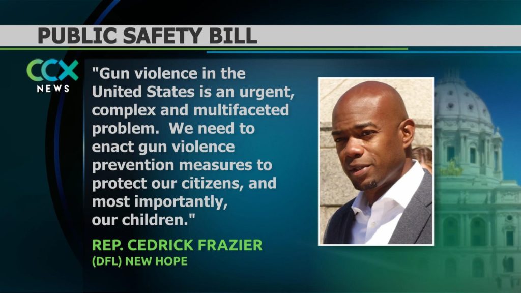 Cedrick Frazier Gun Control Minnesota Public Safety Bill