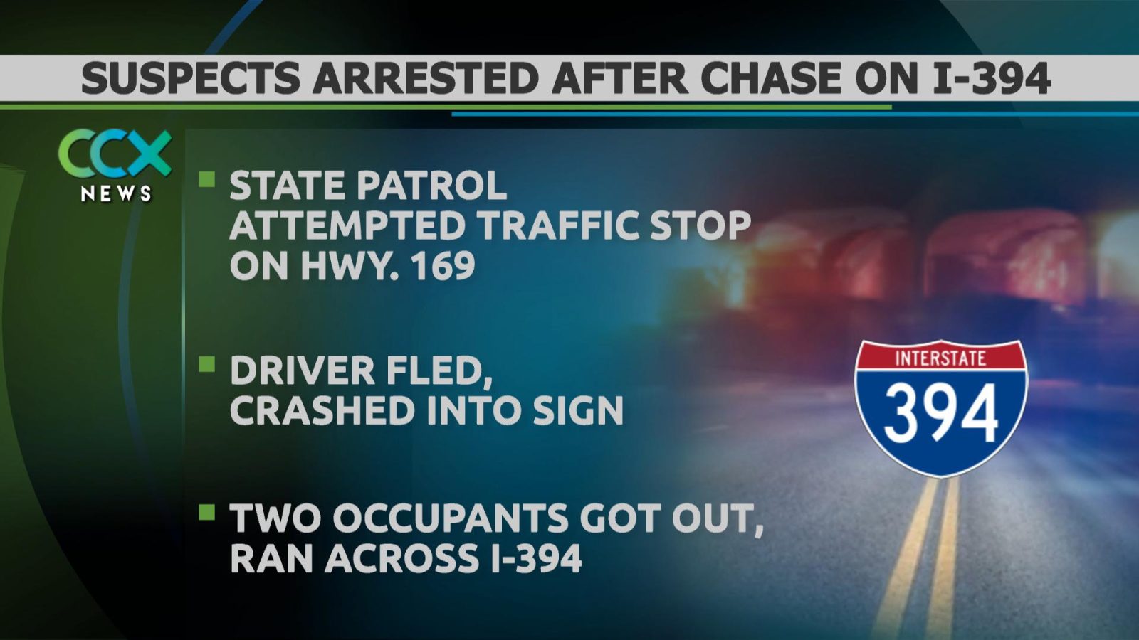 patrol crash chase 394