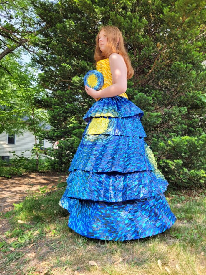 Robbinsdale Teen Named Finalist in Duct Tape Promenade Costume Contest