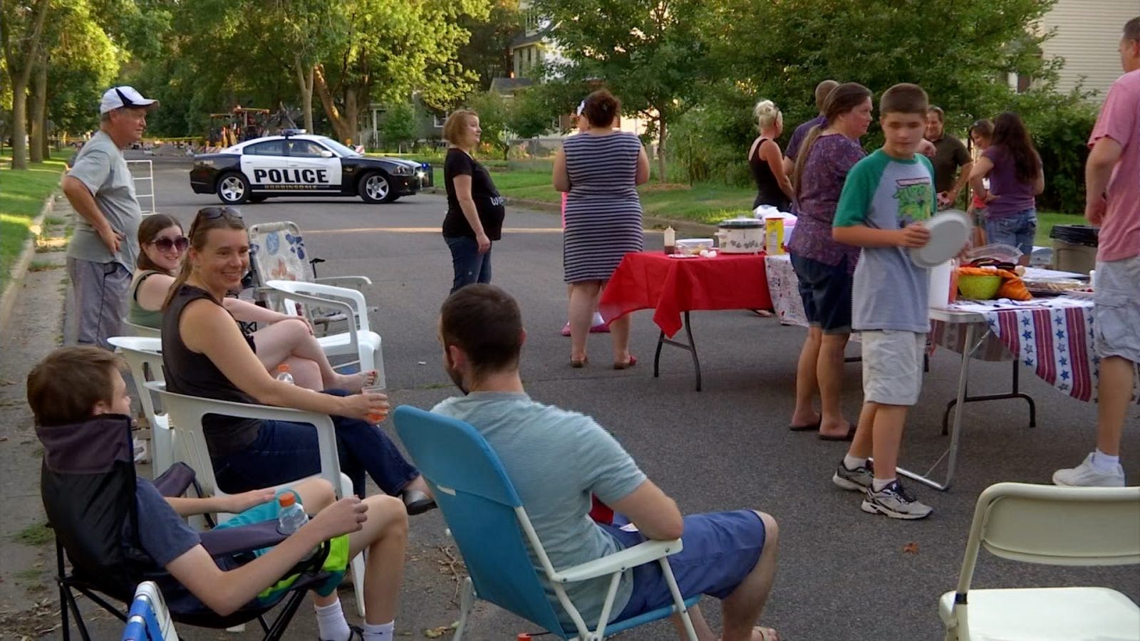 Robbinsdale National Night Out party