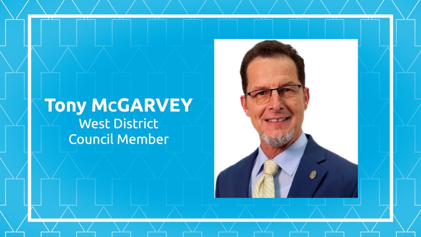 Tony McGarvey, new Brooklyn Park City Council Member