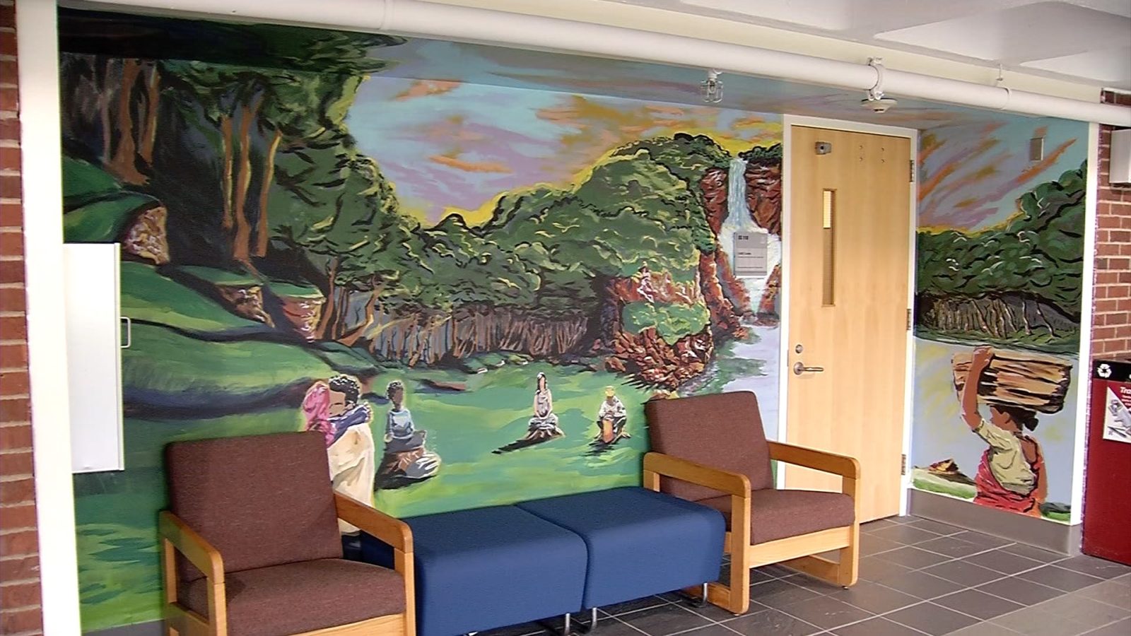 North Hennepin Community College mural