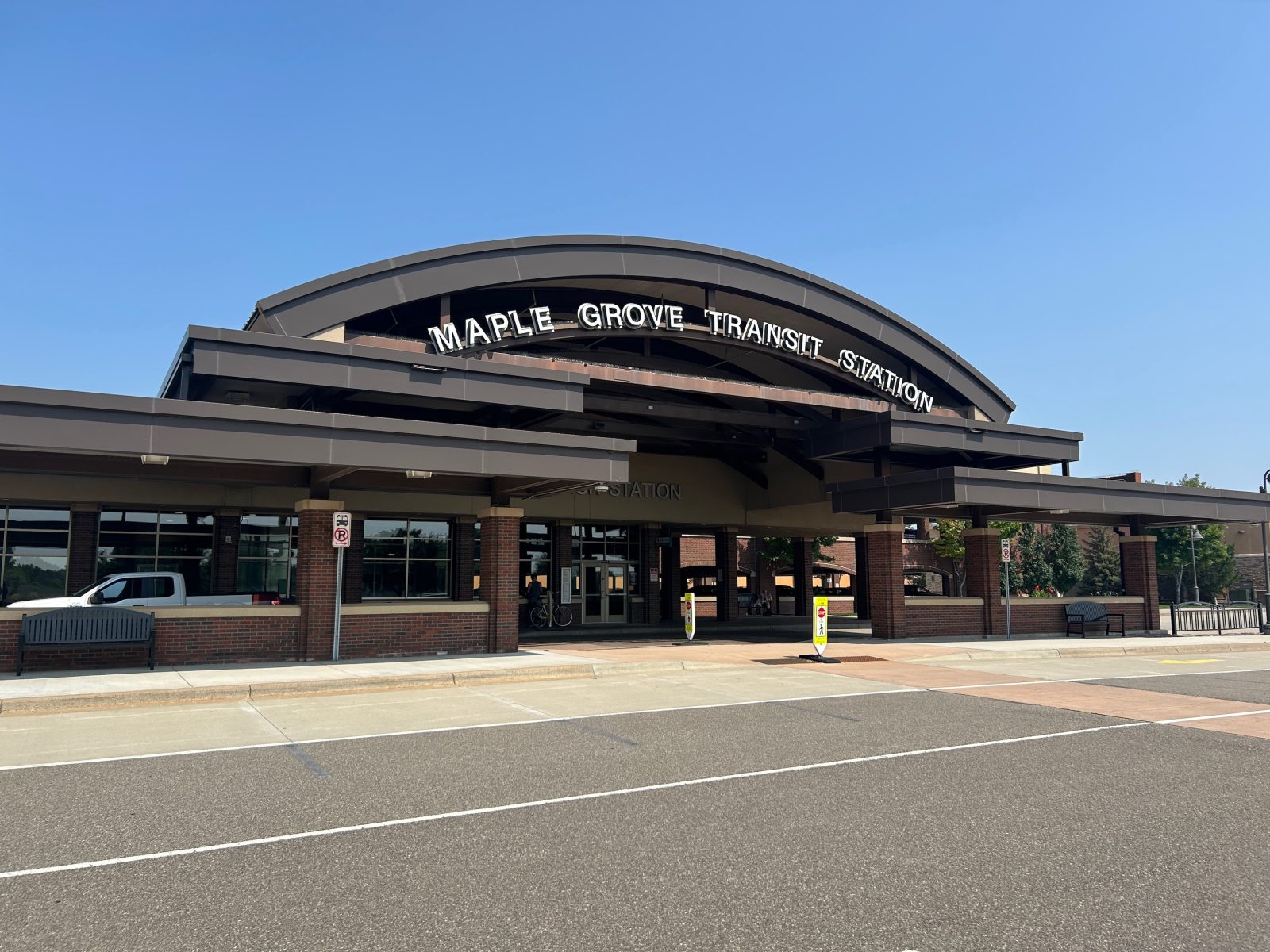 Maple Grove Transit Center offers weekend bus service to the State Fair