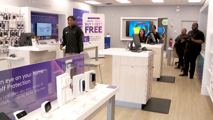 crystal xfinity store