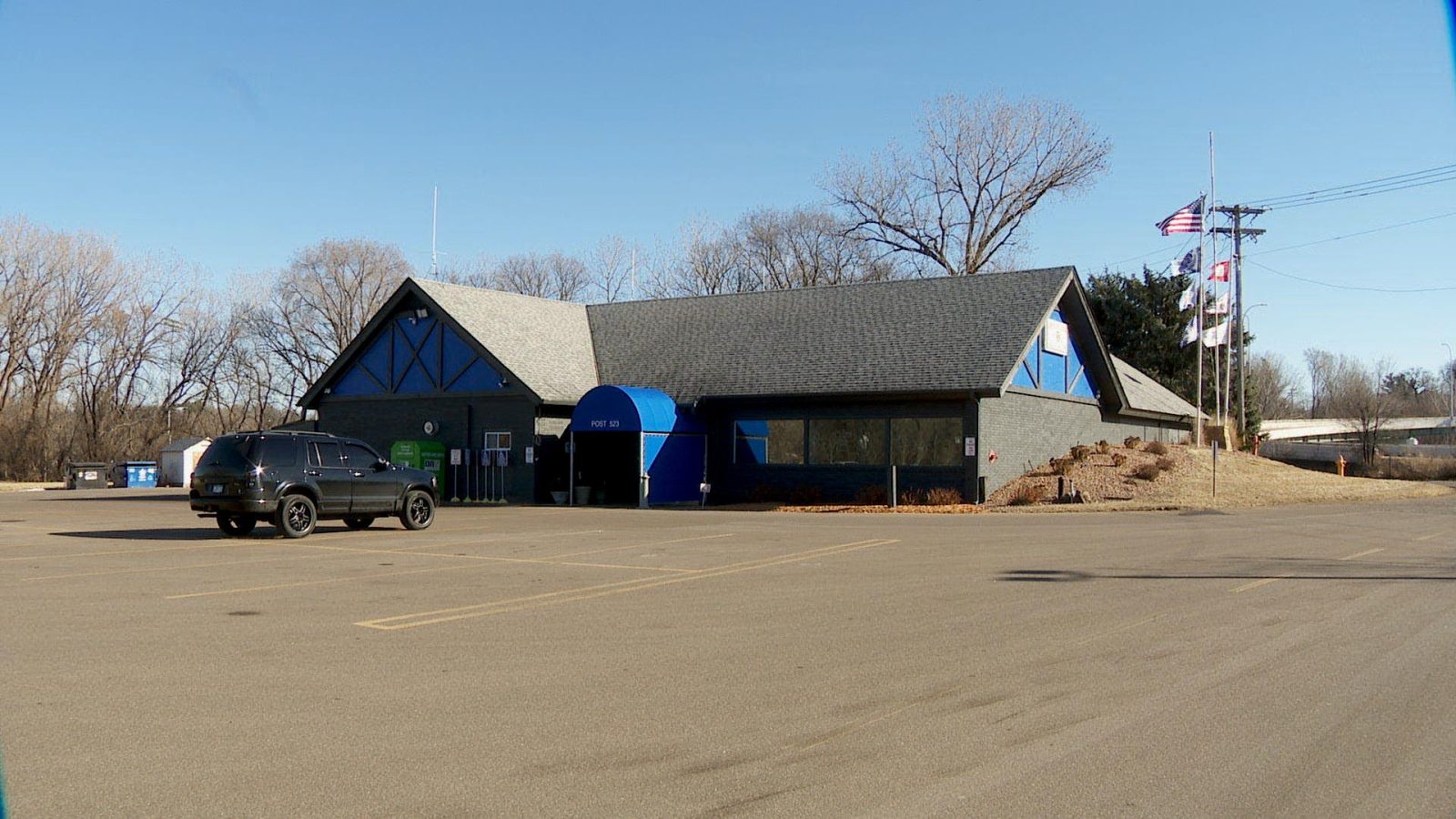 exterior view of the former golden valley legion