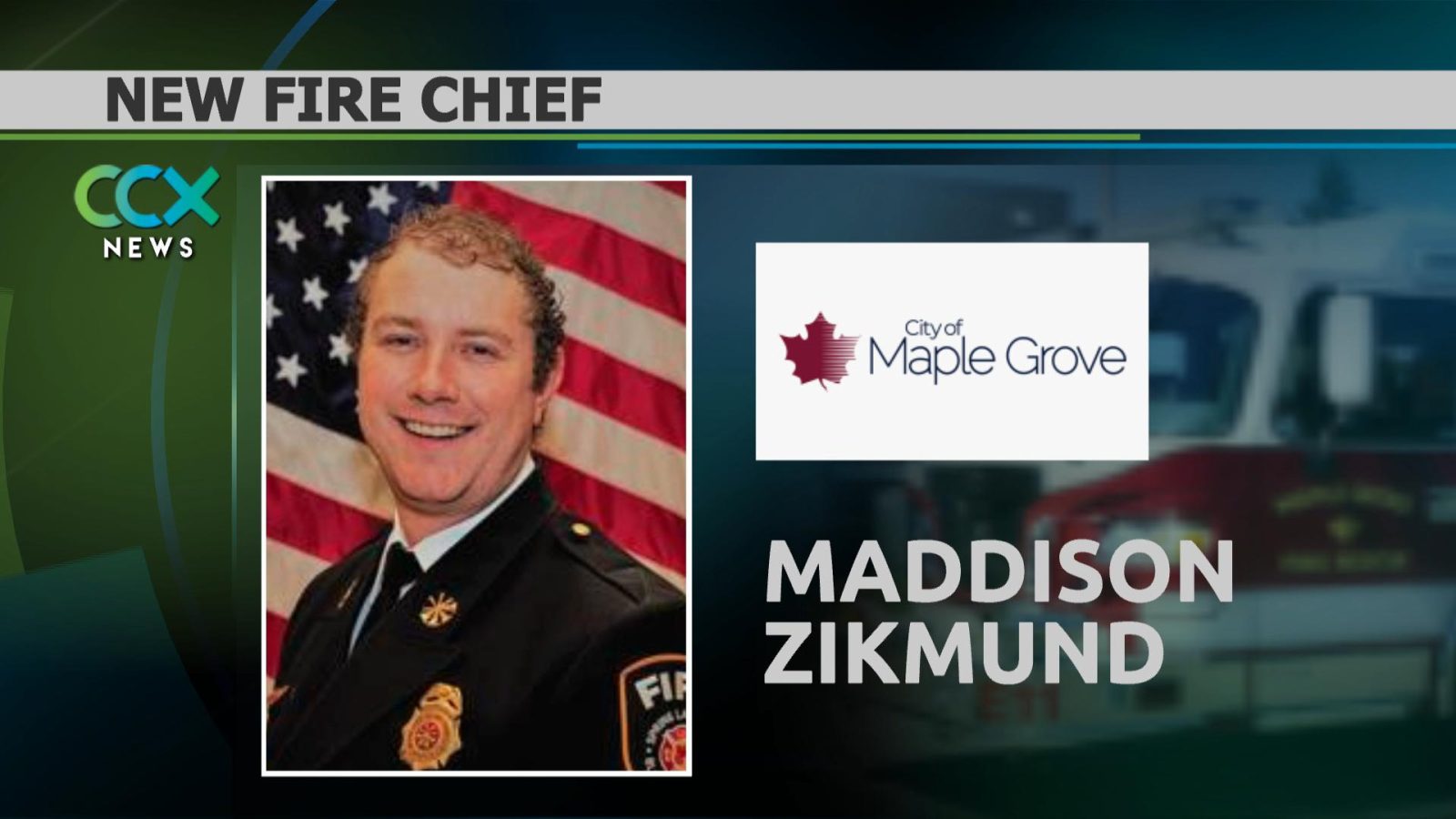 Maple Grove Hires New Fire Chief