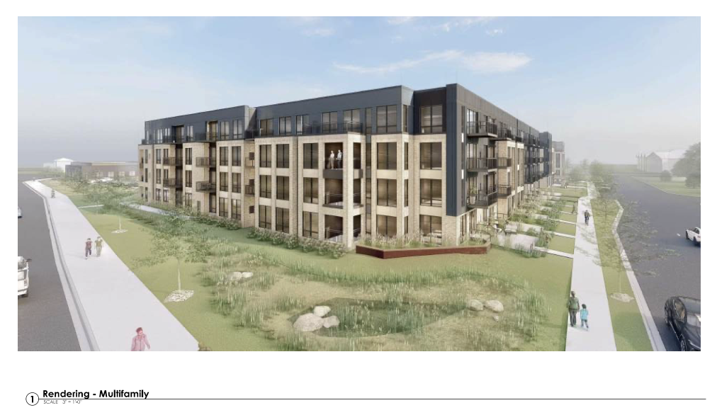 plymouth plaza apartment complexrendering