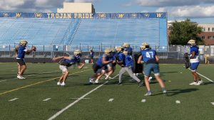 Wayzata football practice