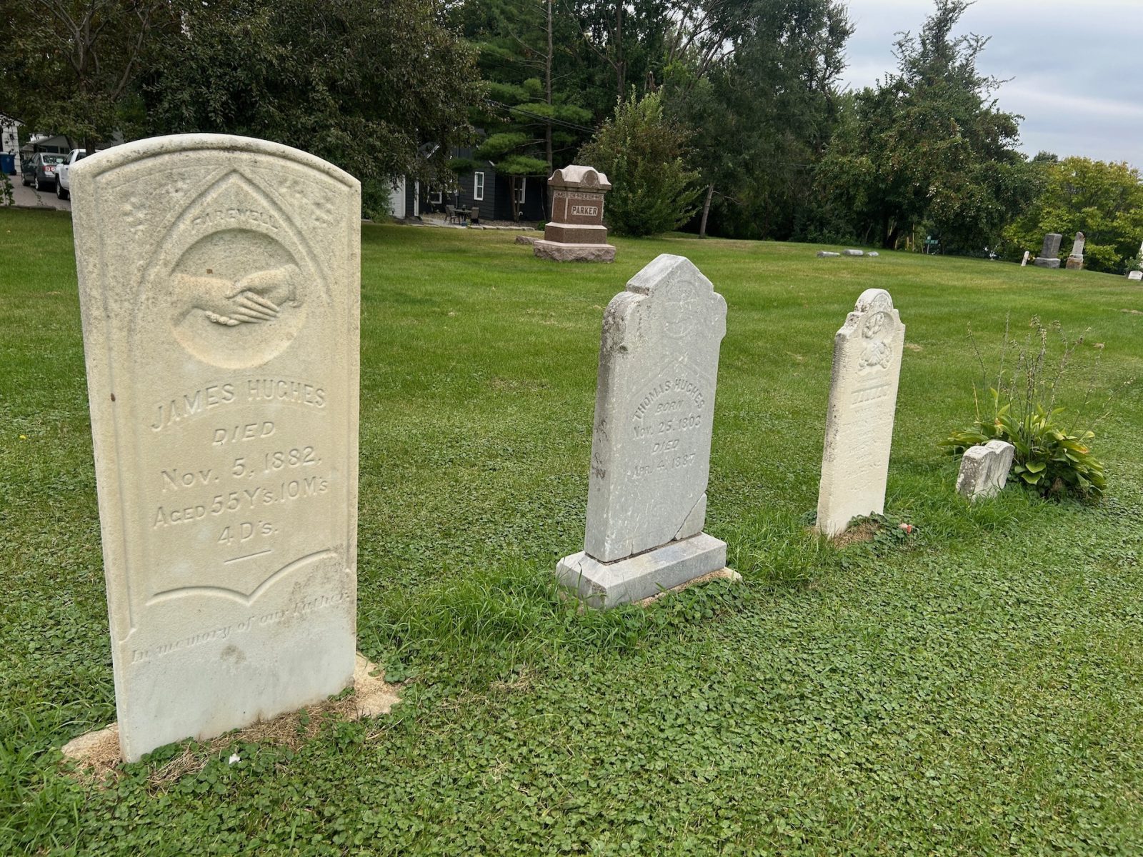 tombstones