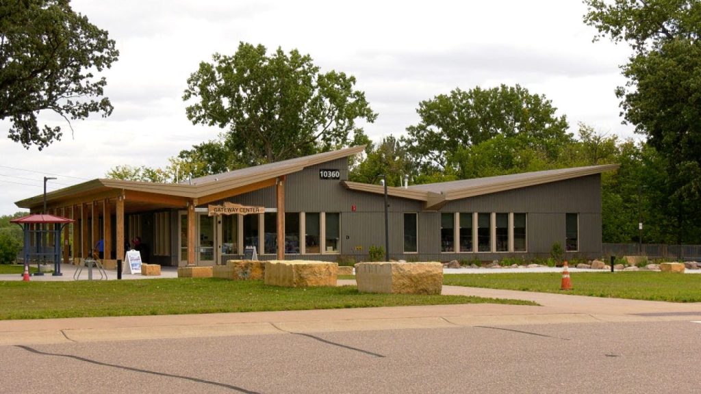 visitors center at regional park