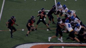 Osseo football plays Rogers September 12, 2025