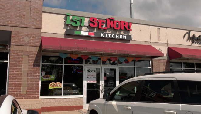 exterior of Si Señor Kitchen in Brooklyn Park