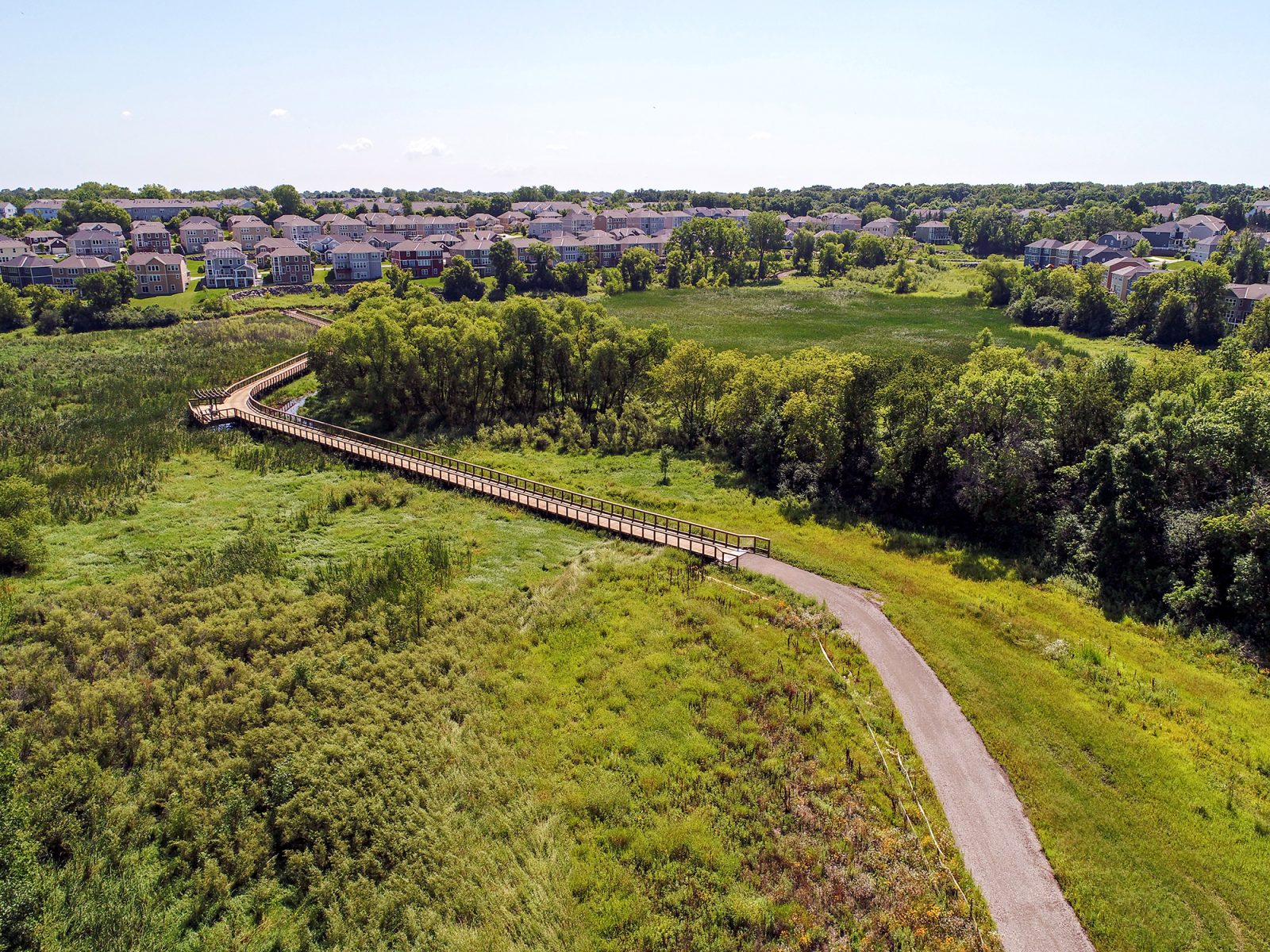 Trail with boardwalk