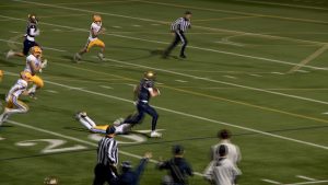 Providence Academy football runs for a score in a win over Big Lake