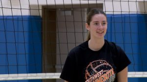Wayzata High School Volleyball player Eva Swenson