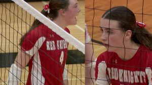 Sydney and Sailor Friedly, Benilde-St. Margaret's Volleyball