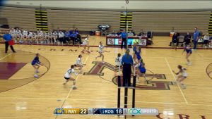 Rogers defeats Wayzata in section volleyball on October 28, 2025