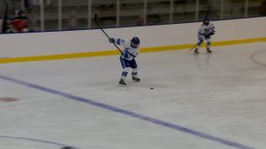 Game action from Bloomington Jefferson versus Armstrong-Cooper girls hockey