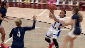 Hopkins girls basketball in action versus Providence Academy on November 22, 2025
