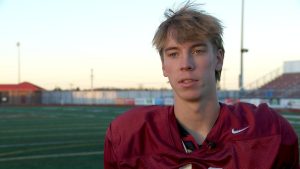 Kaden Harney, Maple Grove High School quarterback