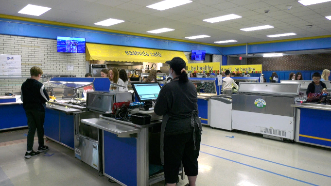 wayzata east middle school cafeteria 