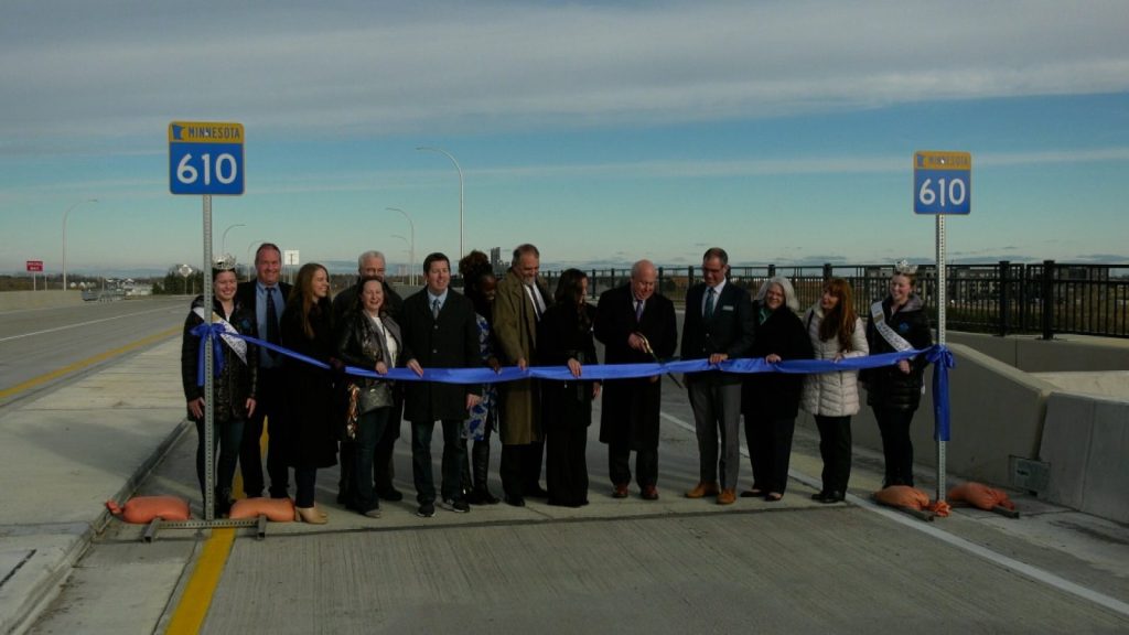 highway 610 ribbon cutting