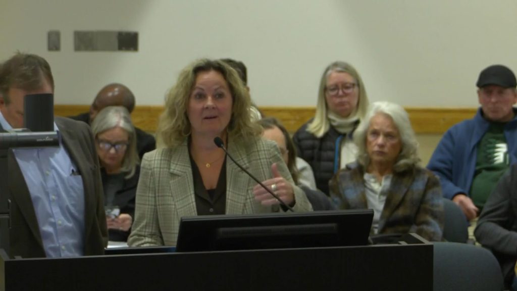 Robbinsdale Superintendent Teri Staloch speaks on school closures