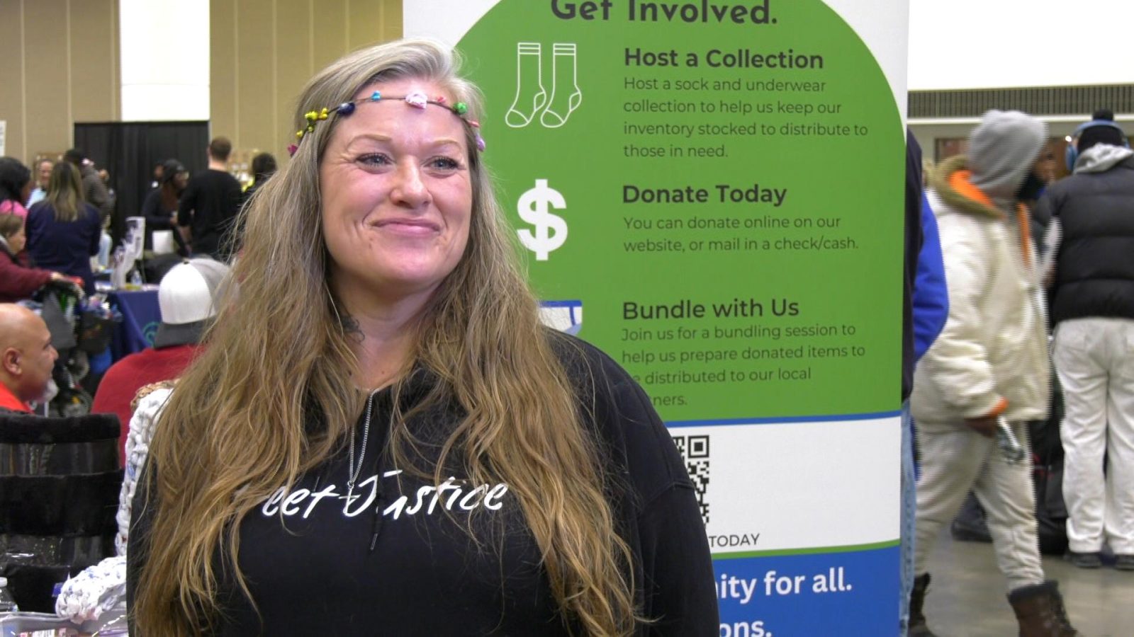 Kelly Kunz at 3000 Acts of Kindness