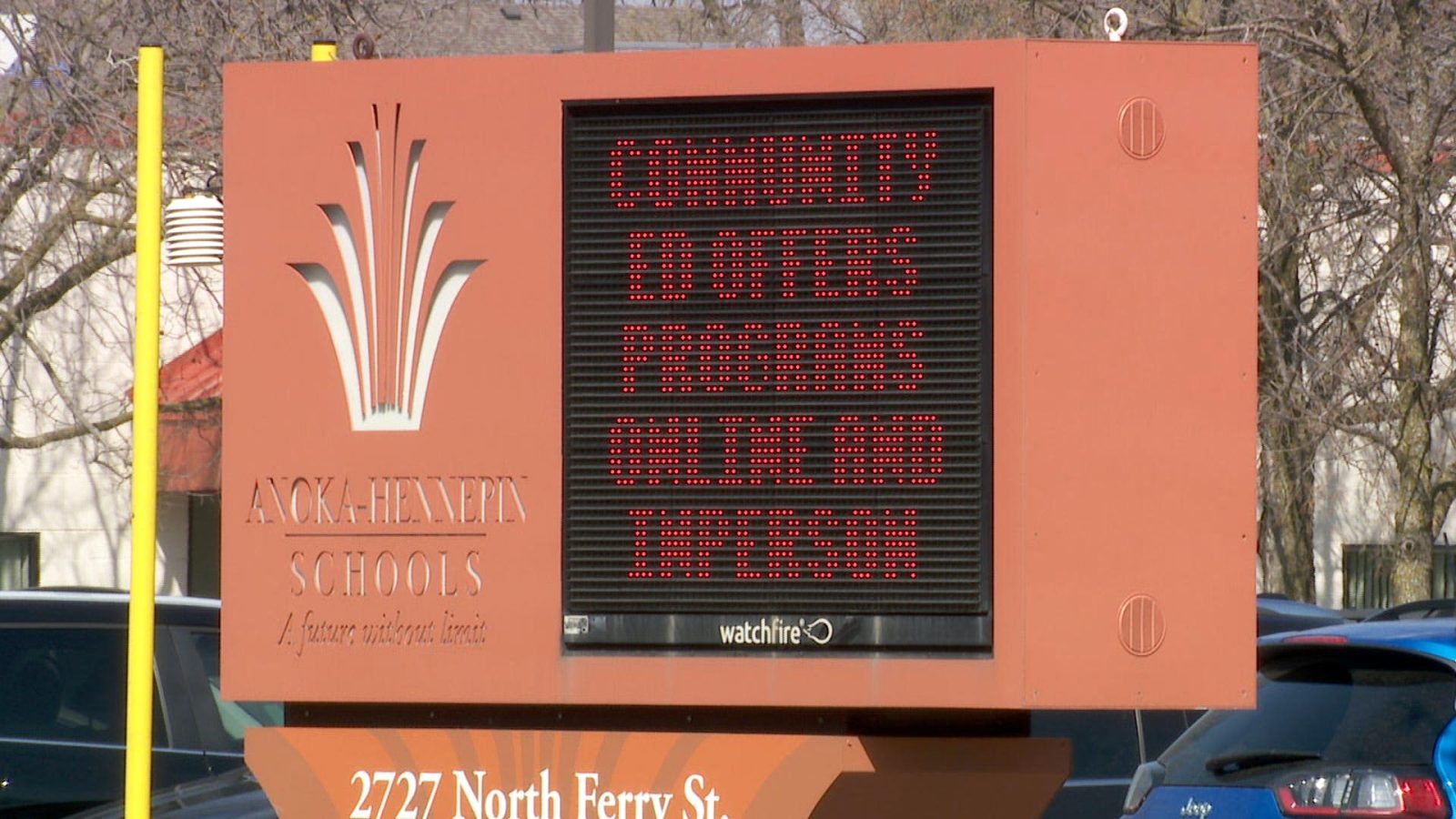 anoka-hennepin school board sign