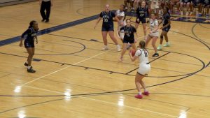 Game action from Maranatha Christian Academy Girls Basketball versus Champlin Park on December 2, 2025